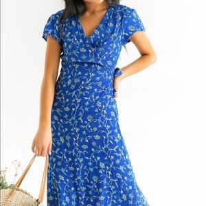 Amuse Society Wrap Maxi Dress